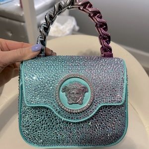 Versace La Medusa Crystal Mini Bag full set